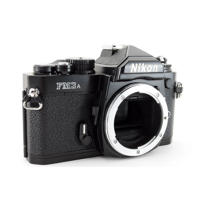 Nikon(ニコン)の【ファインダー清掃済み】 ニコン Nikon FM3A ブラック ボディ スマホ/家電/カメラのカメラ(フィルムカメラ)の商品写真