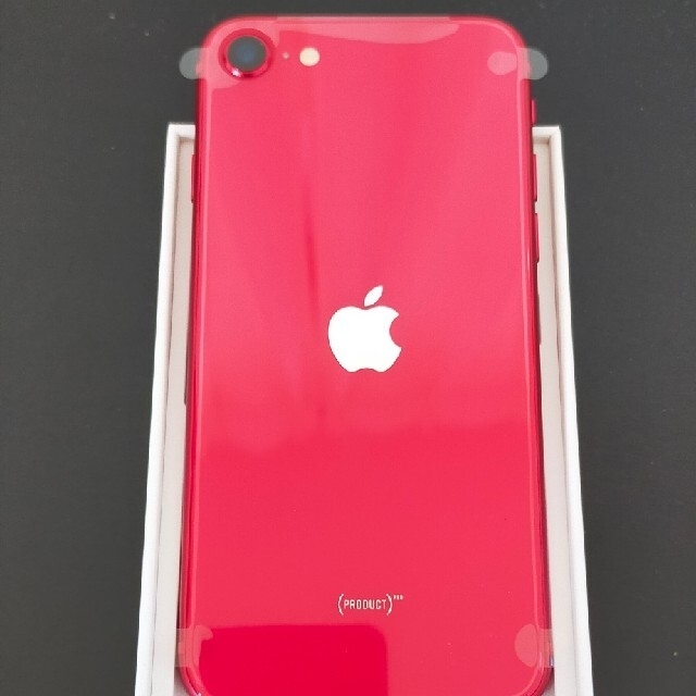 iPhone(アイフォーン)の[値下げ]iPhoneSE2（第2世代）SIMフリー レッド スマホ/家電/カメラのスマートフォン/携帯電話(スマートフォン本体)の商品写真