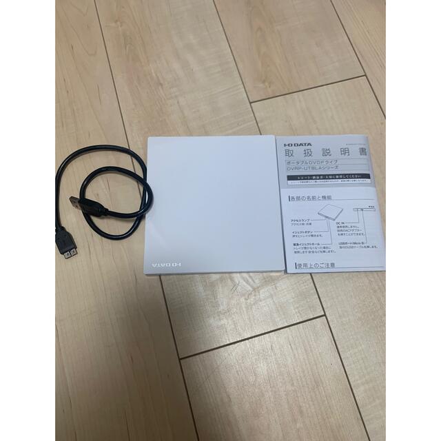 I O DATA USB 3.0/2.0対応 バスパワー駆動ポータブルDVDドラ スマホ/家電/カメラのPC/タブレット(PC周辺機器)の商品写真