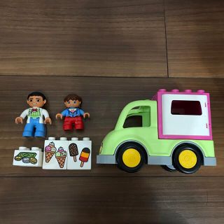 レゴ(Lego)のレゴデュプロ まちのお菓子屋さん アイスクリーム トラック(知育玩具)