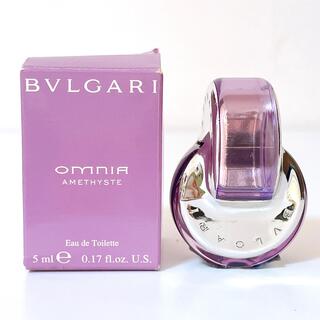 ブルガリ(BVLGARI)の人気　香水　BVLGARI ブルガリ　オムニア　アメジスト　オードトワレ　5ml(香水(女性用))