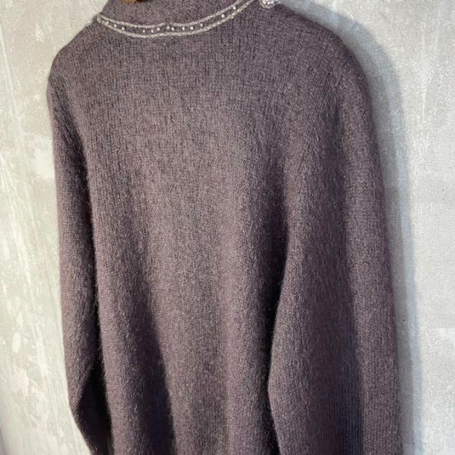 EUROPE  IMPORT MOHAIR KNIT モヘア