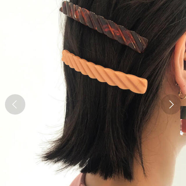 THEATRE PRODUCTS(シアタープロダクツ)のシアタープロダクツ アクリルリブバレッタ レディースのヘアアクセサリー(バレッタ/ヘアクリップ)の商品写真