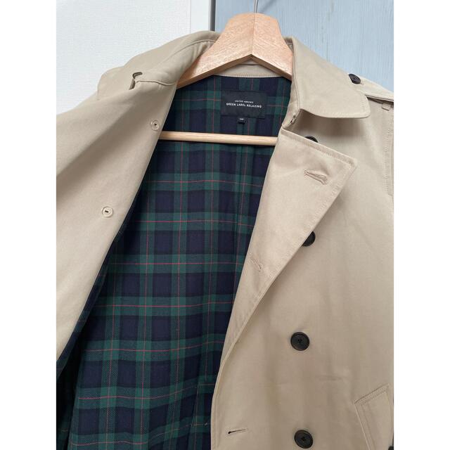 UNITED ARROWS(ユナイテッドアローズ)のUNITEDARROWS トレンチコートGREENLABELRELAXING キッズ/ベビー/マタニティのキッズ服女の子用(90cm~)(コート)の商品写真