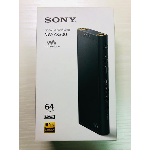 有防滴防水機能SONY ウォークマン ZX NW-ZX300(B)