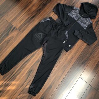 リーボック(Reebok)のリーボック　セットアップ　レディース　S 美品(セット/コーデ)