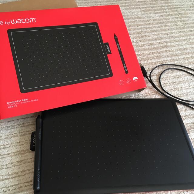 Wacom(ワコム)のOne by wacom CTL-672/K0-C Mサイズ 中古 スマホ/家電/カメラのPC/タブレット(PC周辺機器)の商品写真