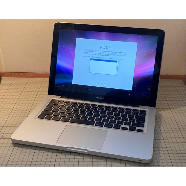 スマホ/家電/カメラAPPLE Mac Book A1278 160GB 実働確認済、初期化済