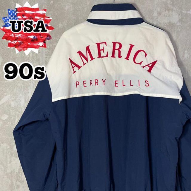 90s PERRY ELLIS USA IMPORT NYRON JACKETメンズ