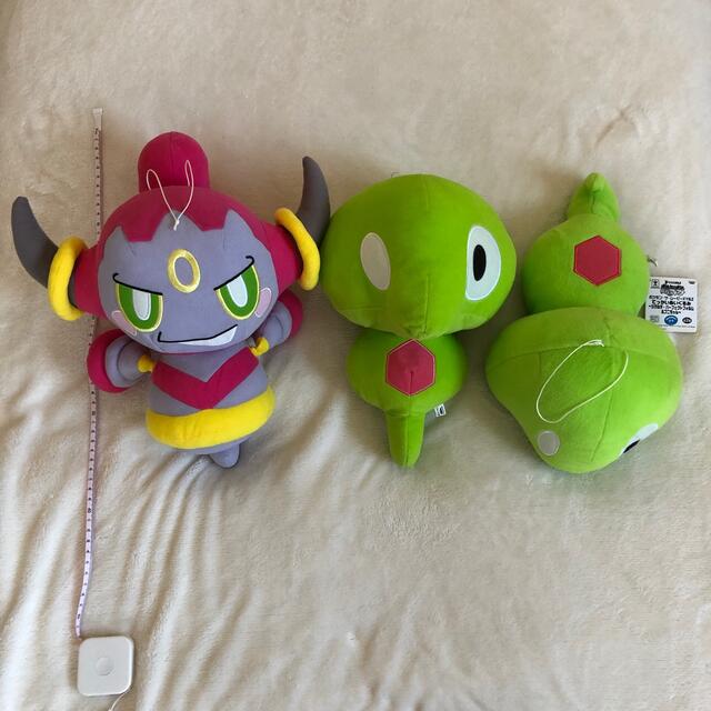 ポケットモンスター ぬいぐるみ 3点セット ジガルデ コア フーパ おまけポーチ