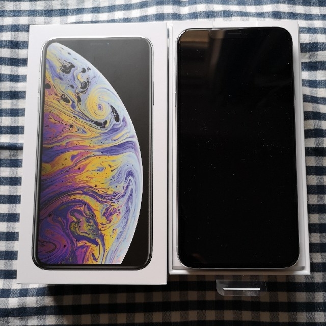 iPhoneXS Max 256GB Silverシルバー情報端末シリーズ