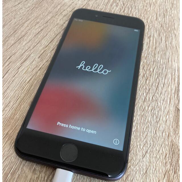 iPhone8 64GB スペースグレイ SIMフリースマートフォン/携帯電話