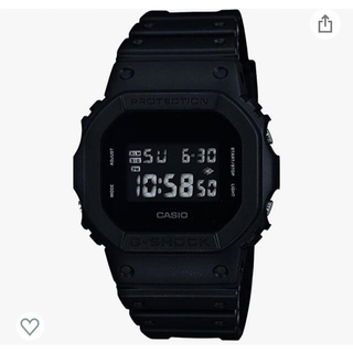 ジーショック(G-SHOCK)の[カシオ] 腕時計 ジーショック DW-5600BB-1JF ブラック(腕時計(デジタル))