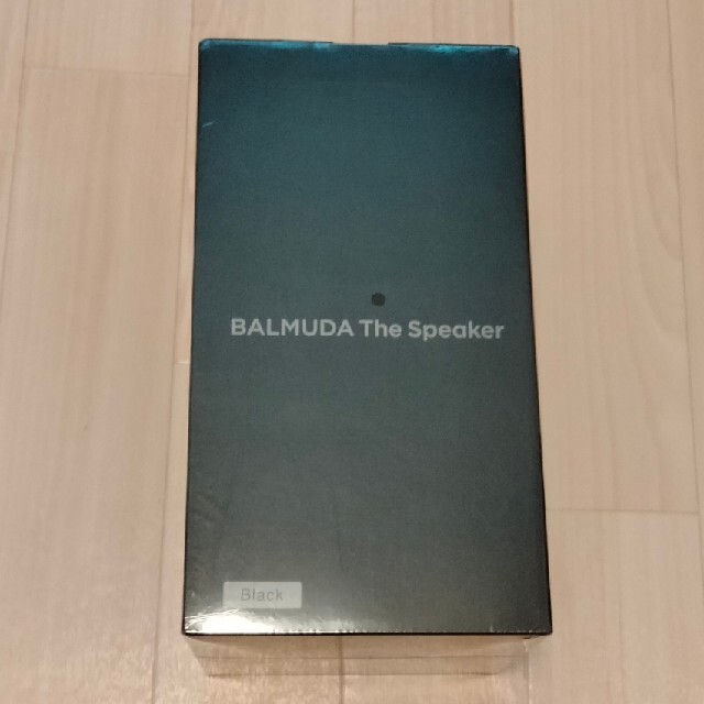 【新品未開封】バルミューダ ザ スピーカー BALMUDA M01A-BK | フリマアプリ ラクマ