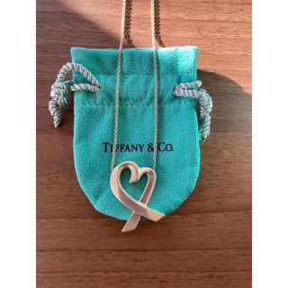 ティファニー(Tiffany & Co.)のティファニーネックレス　ラビングハートペンダント(ネックレス)