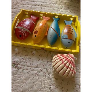 マザーガーデン　魚　貝(知育玩具)