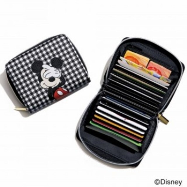 ミッキーマウス(ミッキーマウス)の【新品未使用】SHIPSミッキーじゃばらカードケース レディースのファッション小物(財布)の商品写真
