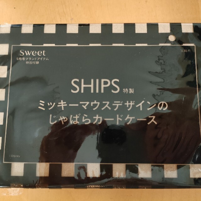 ミッキーマウス(ミッキーマウス)の【新品未使用】SHIPSミッキーじゃばらカードケース レディースのファッション小物(財布)の商品写真