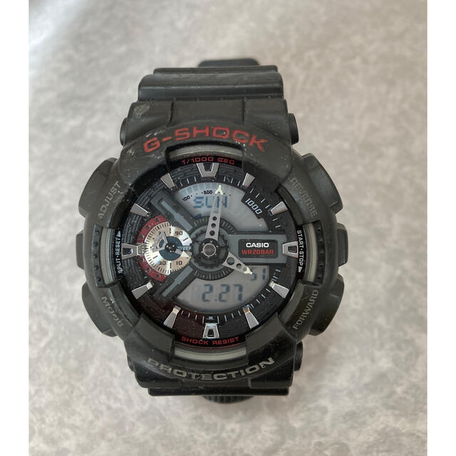 G-SHOCK(ジーショック)のG-SHOCK GA110  電池新品、分解クリーニング済 メンズの時計(腕時計(アナログ))の商品写真