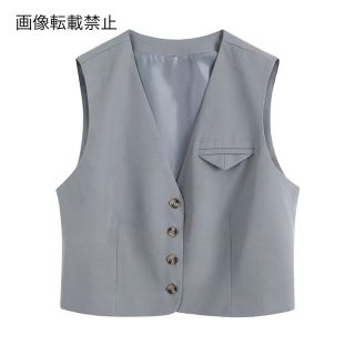 ザラ ジレ(グレー/灰色系)の通販 100点以上 | ZARAを買うならラクマ