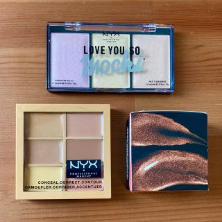 エヌワイエックス(NYX)のNYX 艶肌ベースメイク三点セット(フェイスカラー)