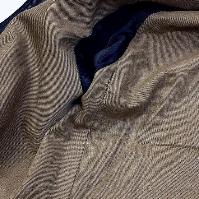 STONE ISLAND - ストーンアイランドデニムス ピーコート レザー STONE ISLAND - ストーンアイランドデニムス ピーコート レザー