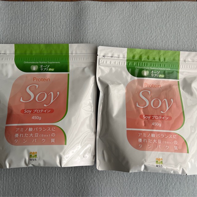 オーソサプリPro Soyプロテイン2個セット 食品/飲料/酒の健康食品(プロテイン)の商品写真