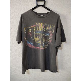 【値下げ不可】古着 90s NIRVANA ボロ(Tシャツ/カットソー(半袖/袖なし))