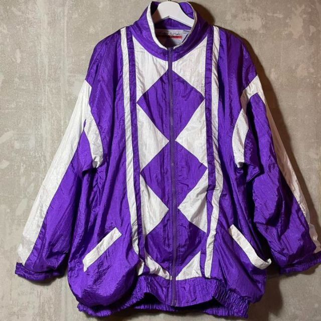 80s VINTAGE USA IMPORT NYLON JACKET メンズのジャケット/アウター(ナイロンジャケット)の商品写真