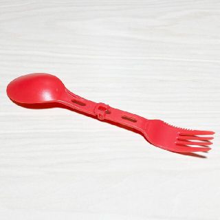 プリムス(PRIMUS)のプリムス 折り畳み式 スポーク 赤 - Primus Folding Spork(調理器具)