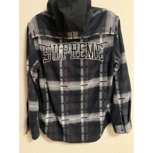 Supreme - Hooded Jacquard Flannel Shirtの通販 by MAD-sup's shop ...