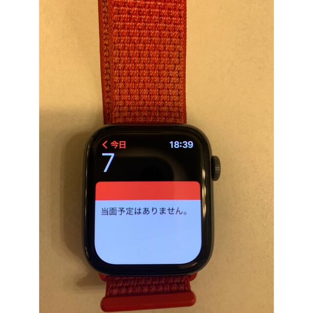 Apple Watch(アップルウォッチ)のApple Watch 4 スペースグレーアルミ44mm メンズの時計(腕時計(デジタル))の商品写真