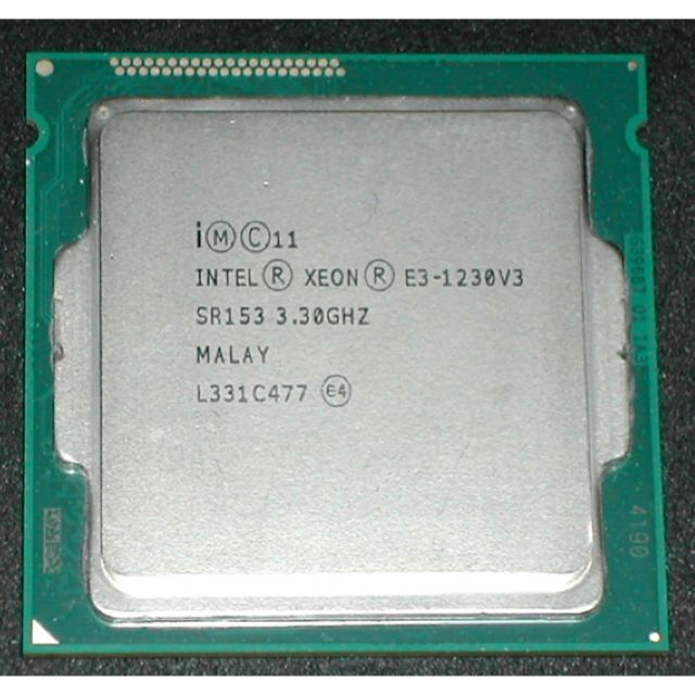 4コア8スレッド　XEON　E3 1230V3  LGA1150