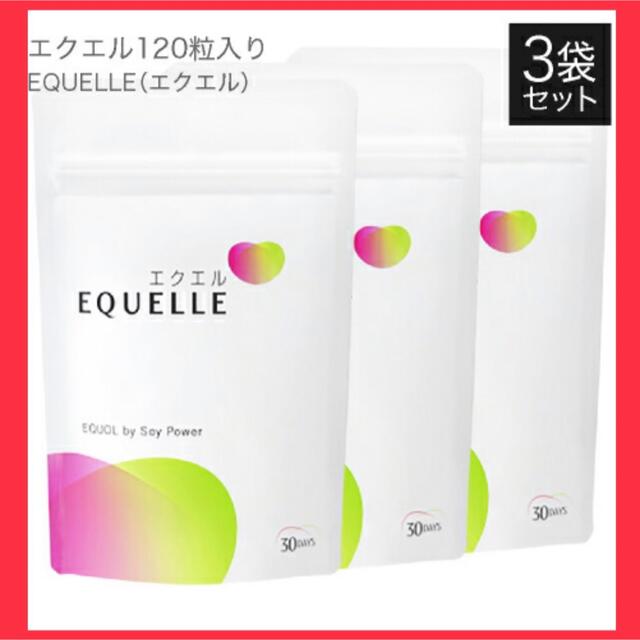 EQUELLEエクエル【新品】エクエル 120粒 3袋セット 大塚製薬