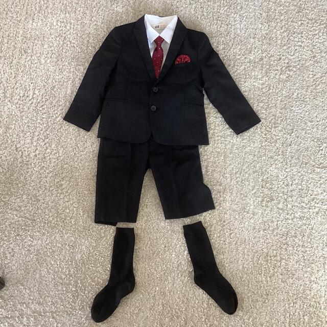 おまけ付き 男の子 フォーマルスーツ これだけでバッチリ!6点セット