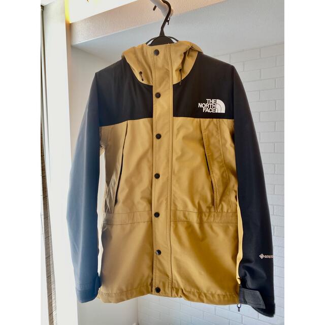 メンズNorth Face マウンテンライトジャケット ブリティッシュカーキ Sサイズ