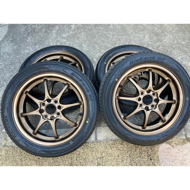 新品同等 美品 レイズ RAYS CE28 5.5J +45 165/55R15