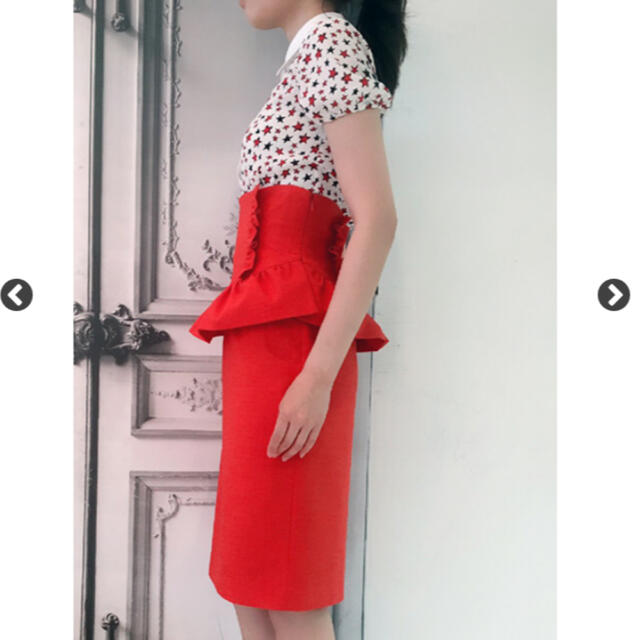 LE CIEL BLEU(ルシェルブルー)のmanielle Biancaスカート レディースのスカート(ひざ丈スカート)の商品写真