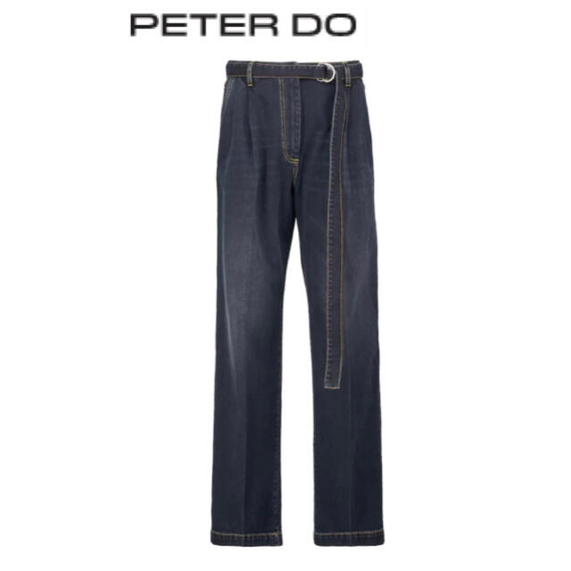 peter do 21aw Belted Jeans