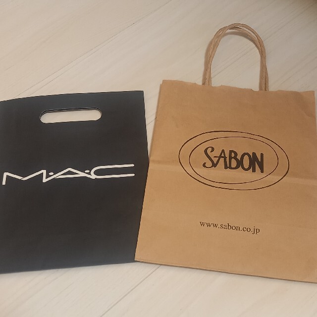 MAC SABON ショップバック レディースのバッグ(ショップ袋)の商品写真