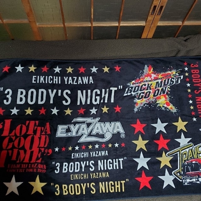 矢沢永吉 ＥＹＡＺＡＷＡ ビーチタオル ”3 BODY’s NIGHT”