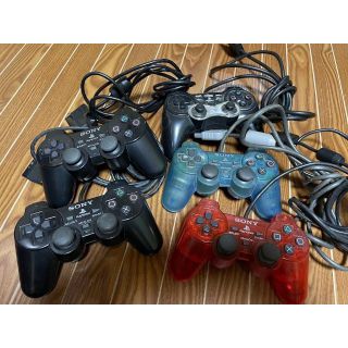 ソニー(SONY)のPS1 PS2 コントローラ 5個セット ジャンク(その他)
