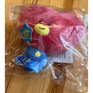 ビーティーイシビル(BT21)のファミリーマート　一番くじ　TATA ぬいぐるみ(キャラクターグッズ)