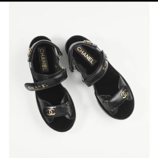 CHANEL ウエッジソール スニーカー風 サンダル - agedor.ma
