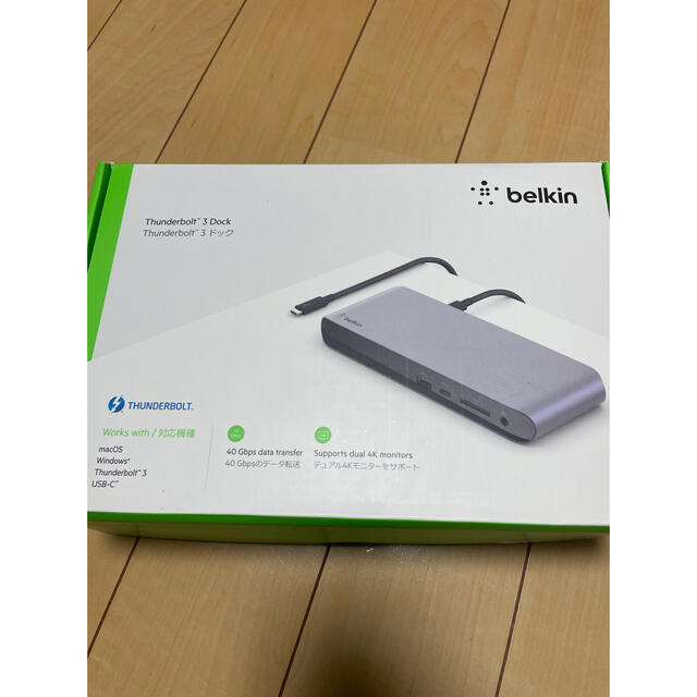 値下げ可 belkin Thunderbolt3 Dock