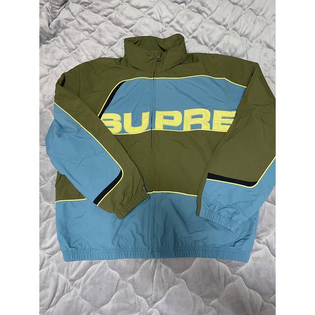 【美品】supreme S Paneled Track Jacket