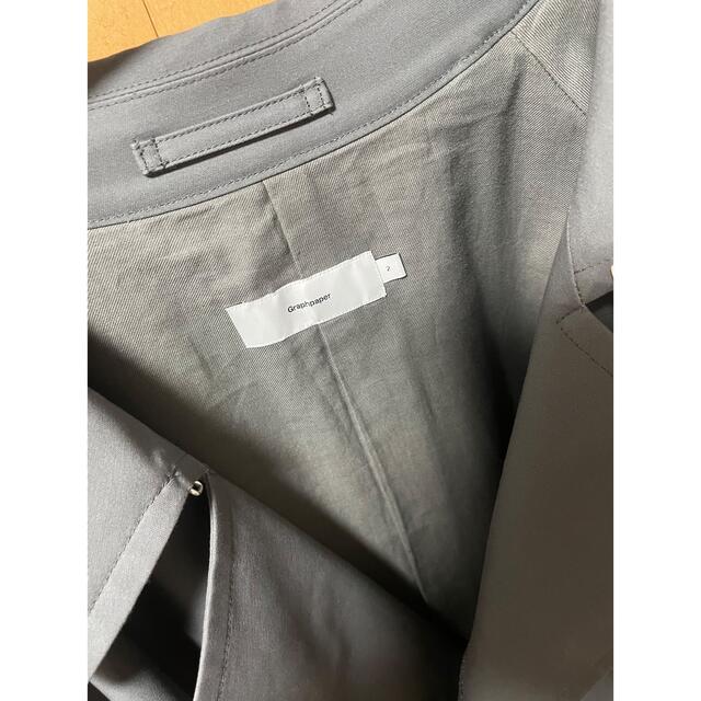 COMOLI(コモリ)の定価13万円 グラフペーパー トレンチコート メンズのジャケット/アウター(トレンチコート)の商品写真