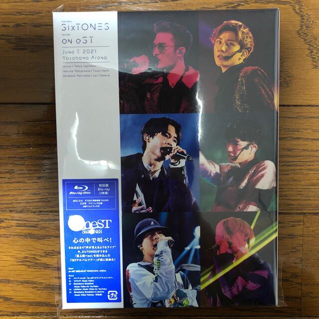 SixTONES OneST 初回盤　Blu-ray