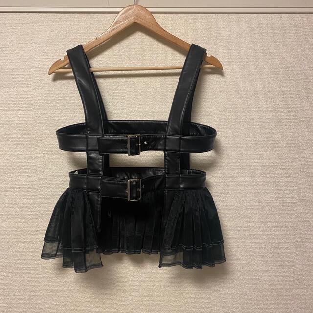 noir kei ninomiya チュール ハーネス ノワール ケイニノミヤ - トップス noir kei ninomiya チュール ハーネス ノワール ケイニノミヤ - トップス