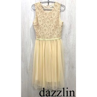 ダズリン(dazzlin)のdazzlinレースチュールワンピース(ひざ丈ワンピース)